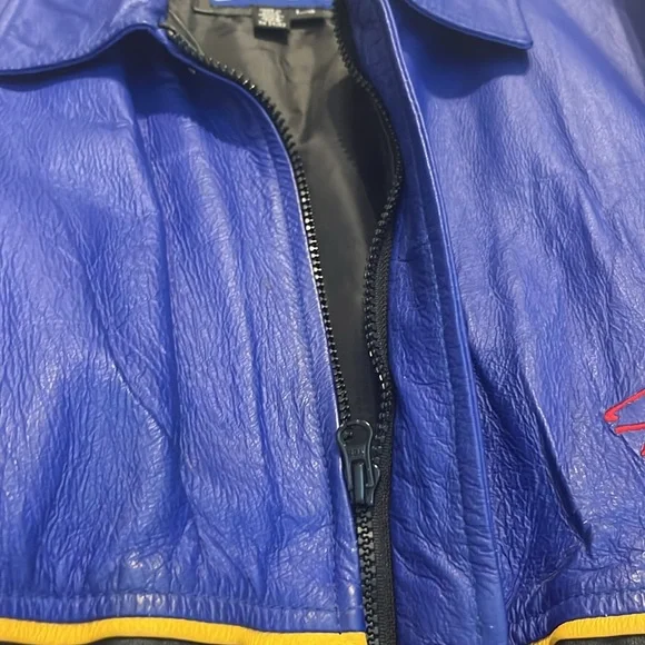 SOLD - NAPA Genuine Leather Racing Jacket - Picture 8 of 16